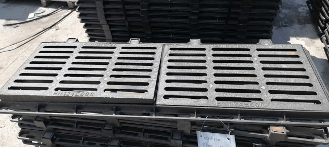 唐县球墨铸铁连体双篦展示