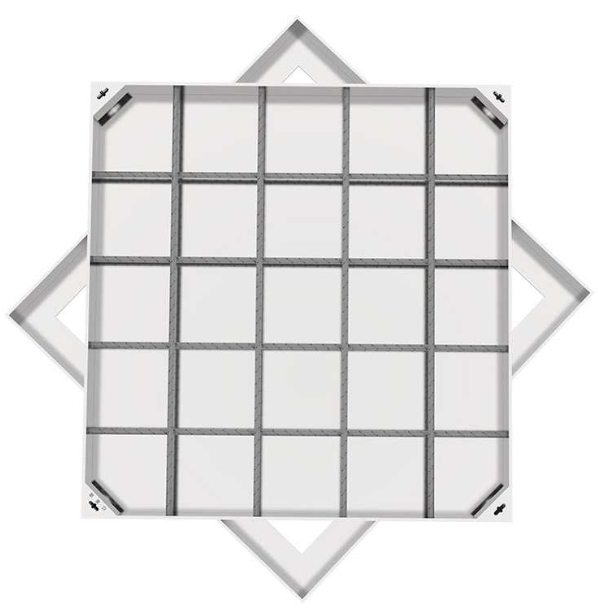 唐县不锈钢方井展示